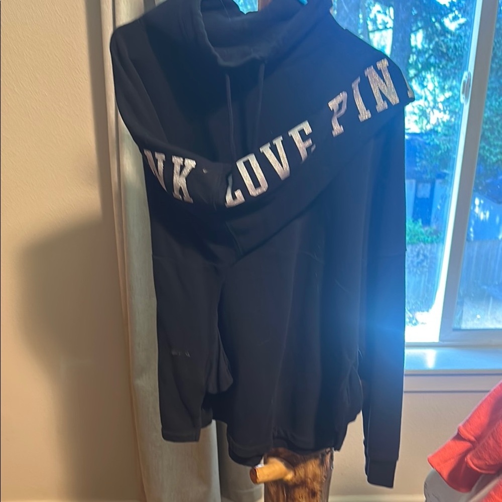 PINK Victoria's Secret Black Hoodie